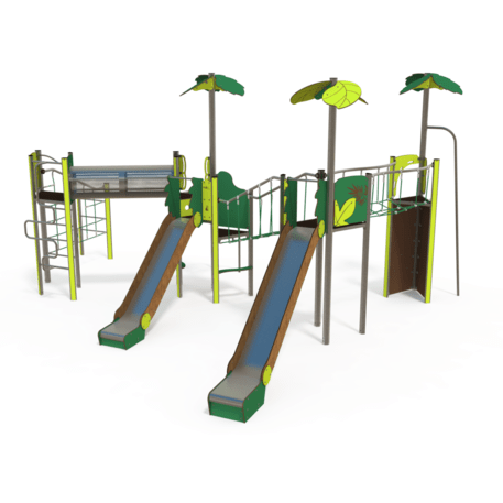 Žaidimų aikštelių kompleksas vaikams nuo 2 iki 12 metų amžiaus – kolekcija 'MEGA / MBG-2609_ME 18-4010-P15'