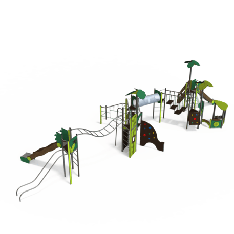Žaidimų aikštelių kompleksas vaikams nuo 2 iki 12 metų amžiaus – kolekcija 'MEGA / MBG-2626_ME 18-5012-P15'