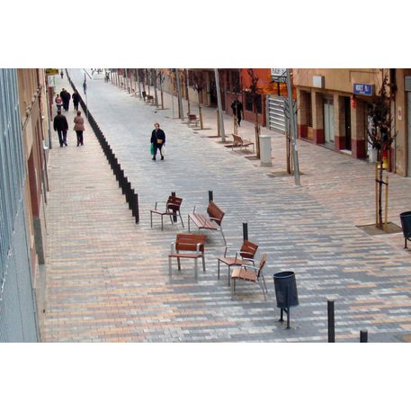 Collezione di pavimentazioni in calcestruzzo di varie dimensioni e colori 'Terana® art'