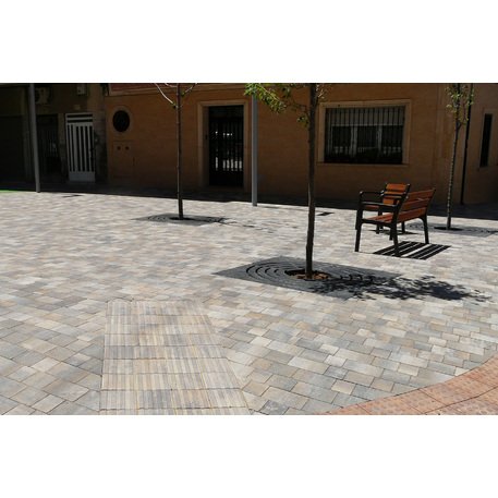 Collezione di pavimentazioni in calcestruzzo di varie dimensioni e colori 'Terana® art'