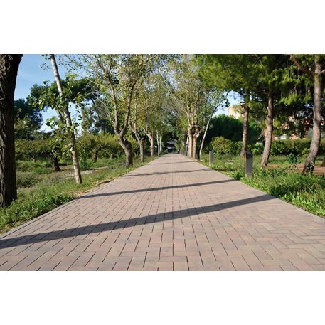 Collezione di pavimentazioni in calcestruzzo di varie dimensioni e colori 'Terana® art'