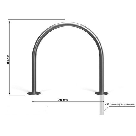 Metall-Fahrradständer 'STF/MBG-U-Luchek-I/MDL'