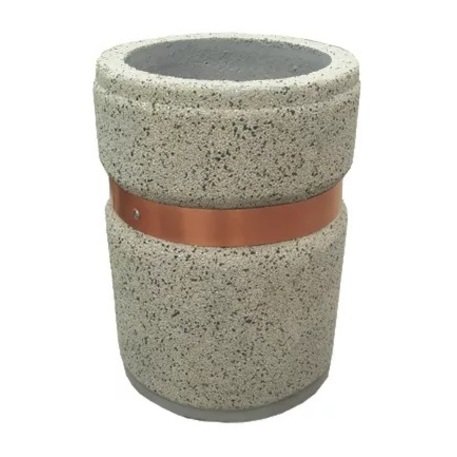 Concrete litter bin '48xH/64cm / 40L'