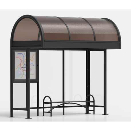 Autobusų stotelės stoginė, paviljonas 'Modena 311'