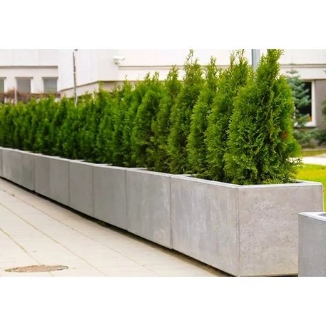 Betoninis lauko vazonas, gėlinė 170x50xH/50cm