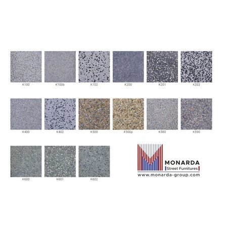 Betoninis lauko vazonas, gėlinė 120x60xH/60cm