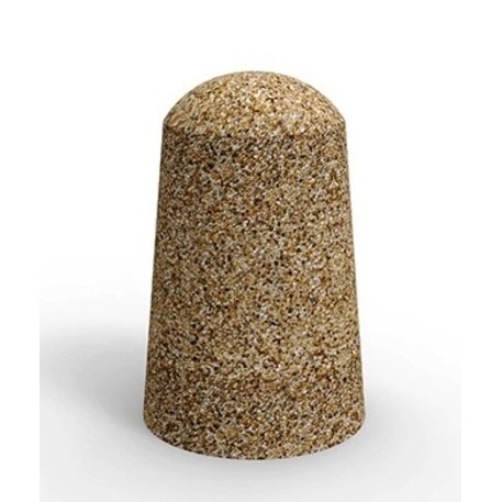 Betoninis atitvėrimo stulpelis apdirbtas smulkia granito skaldele 'Ø36xH/55cm'