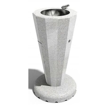 Fontanna do wody pitnej wykonana z betonu 'Ø50xH/90cm / BS-256'