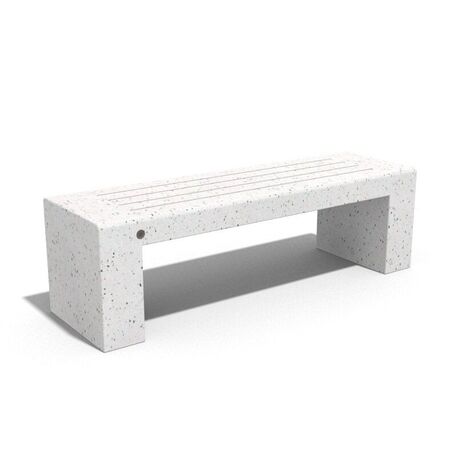 Уличная бетонная скамья с гранитной крошкой '150x45x45cm / BS-211'
