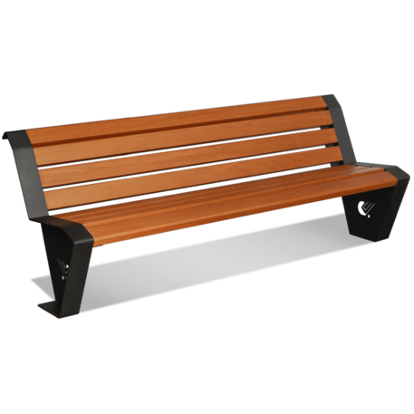 Metal bench 'Essenza 400'