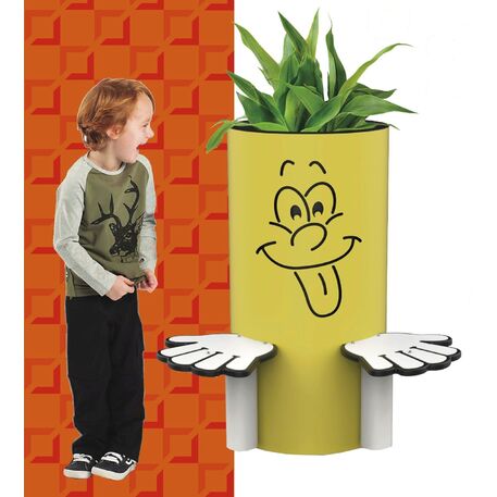 Metalinės sėdynės ir vazonas vaikų žaidimo aikštelėms 'G866-G'