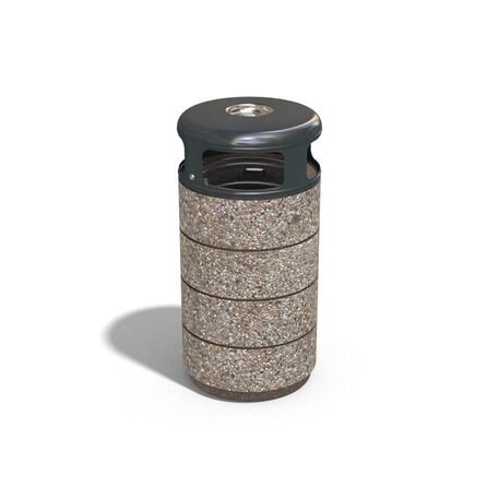 Concrete litter bin '50xH/101.5cm 70L / BS-128'