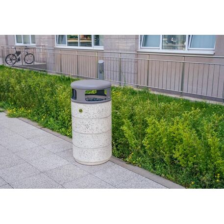 Concrete litter bin '50xH/101.5cm 70L / BS-128'