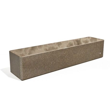 Concrete bench without backrest '200x45x45cm / BS-183'