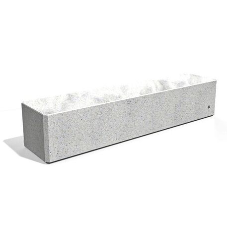 Betonbank ohne Rückenlehne '200x45x45cm / BS-183'