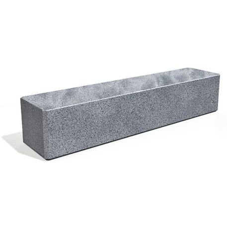 Betonbank ohne Rückenlehne '200x45x45cm / BS-183'