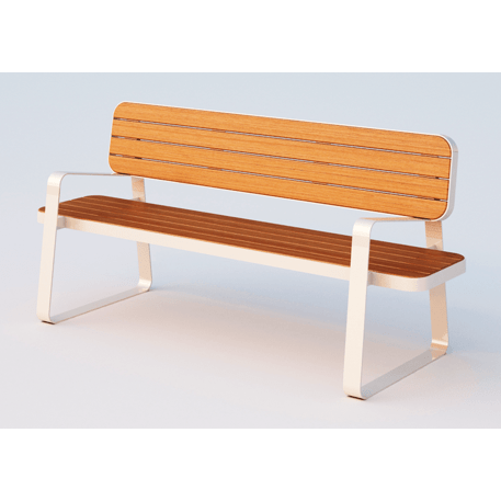 Metal bench 'Ace 'G454'