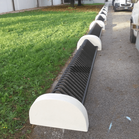 Metalinis dviračių stovas, laikiklis 'Alfa'