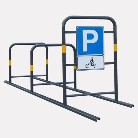 Metalinis dviračių stovas, laikiklis 'Campus 3'