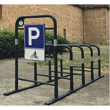 Metalinis dviračių stovas, laikiklis 'Campus 5'