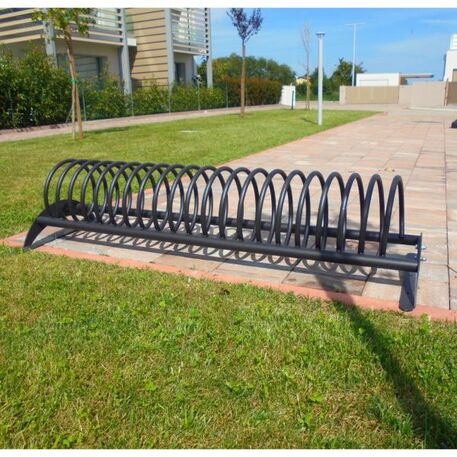 Metalinis dviračių stovas, laikiklis 'Delta 5'