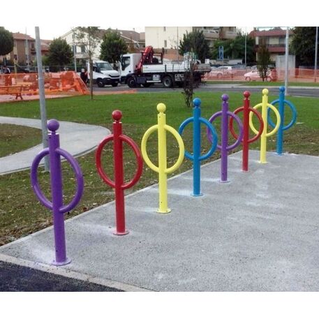 Metalinis dviračių stovas, laikiklis 'Fox'