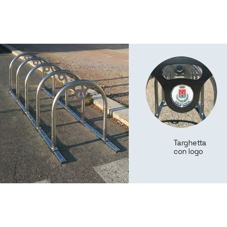 Metalinis dviračių stovas, laikiklis 'Frick 3'