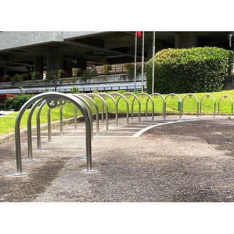 Metalinis dviračių stovas, laikiklis 'Frick'