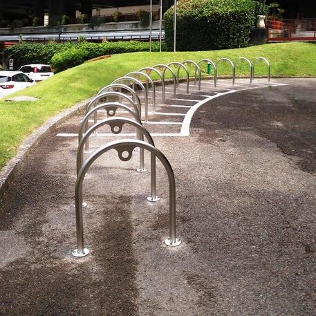 Metalinis dviračių stovas, laikiklis 'Frick'