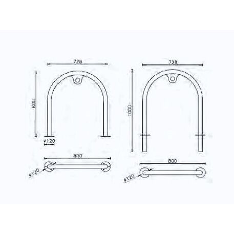 Metalinis dviračių stovas, laikiklis 'Frick'
