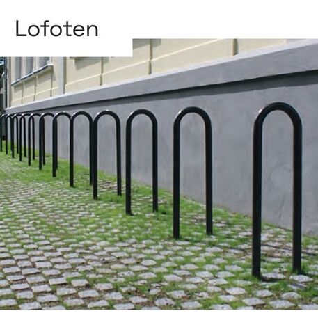 Metalinis dviračių stovas, laikiklis 'Lofoten'