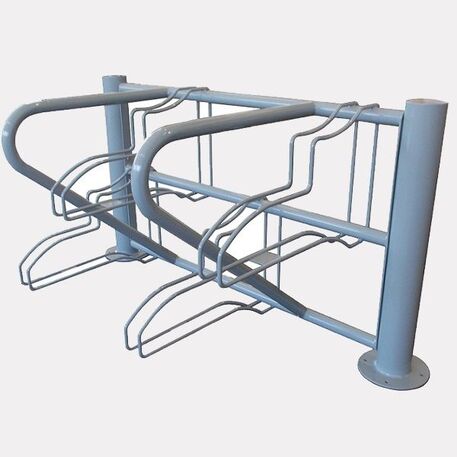 Metalinis dviračių stovas, laikiklis 'Rotterdam 6'