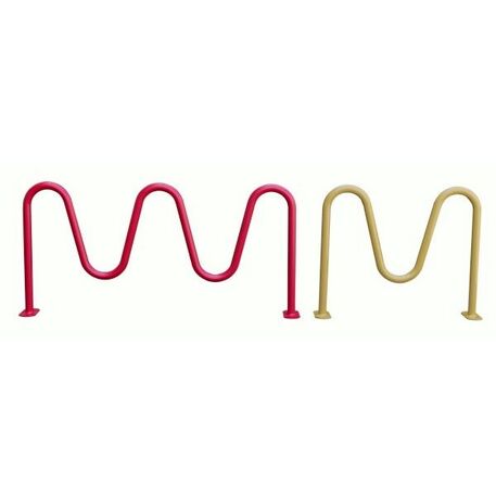 Metalinis dviračių stovas, laikiklis 'Snake 2'