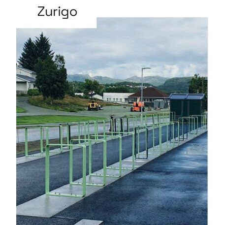 Metalinis dviračių stovas, laikiklis 'Zurigo 700x120mm'