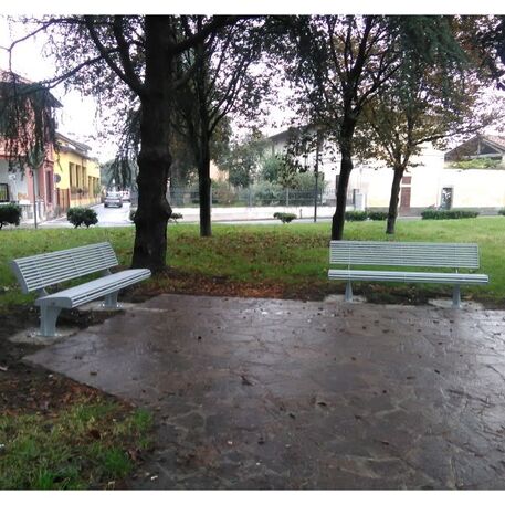 Metal bench 'GARDA'