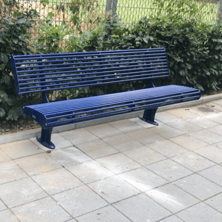 Metal bench 'GARDA'