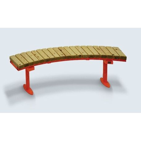 Lauko suoliukas su atlošu, kolekcija 'Greta'