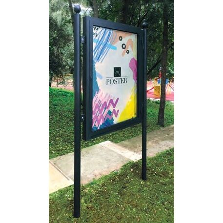 Informacinis / Reklaminis stendas, stovas vienpusis arba dvipusis 'Berlino'