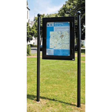 Informacinis / Reklaminis stendas, stovas vienpusis arba dvipusis 'Berlino'