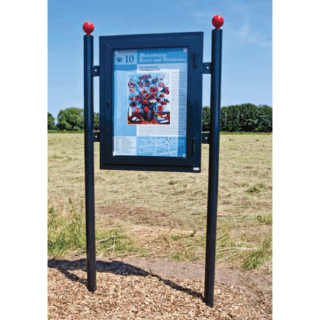 Informacinis / Reklaminis stendas, stovas vienpusis arba dvipusis 'Berlino'