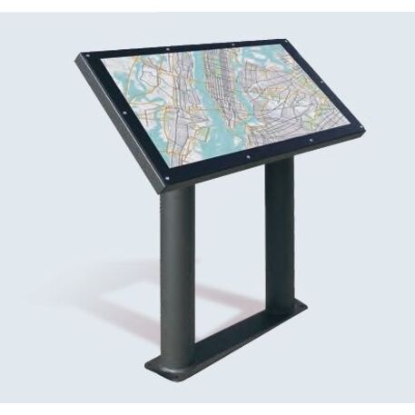 Informacinis / Reklaminis stendas, stovas vienpusis 'Book'