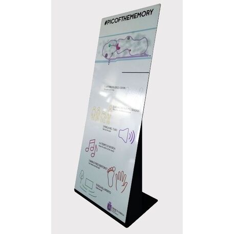 Informacinis / Reklaminis stendas, stovas vienpusis 'Directive 800'