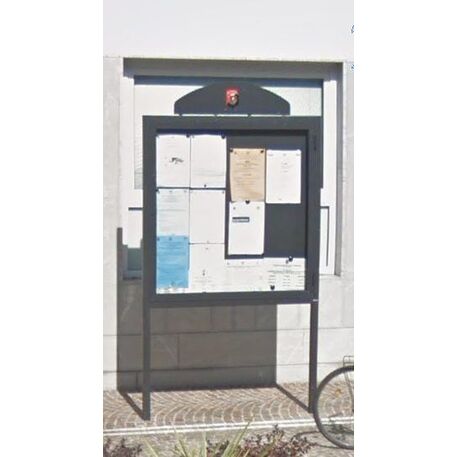 Informacinis / Reklaminis stendas, stovas vienpusis 'Expo 100x100cm'