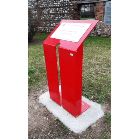 Informacinis / Reklaminis stendas, stovas vienpusis 'Friuli'