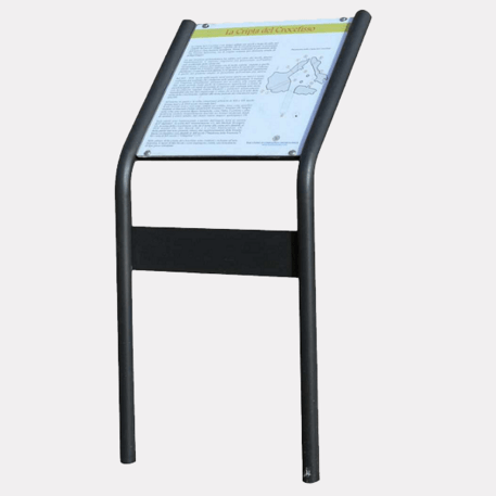 Informacinis / Reklaminis stendas, stovas vienpusis 'Point'