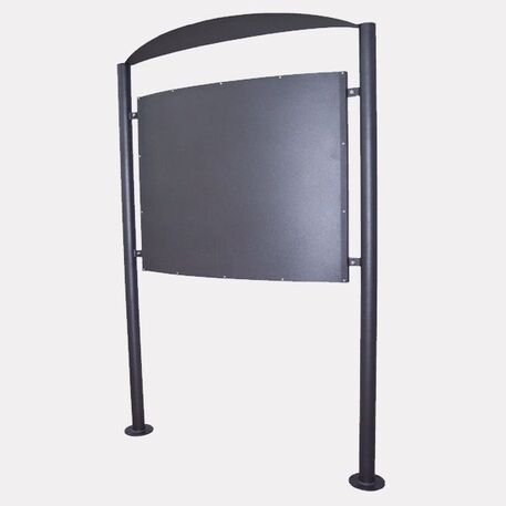 Informacinis / Reklaminis stendas, stovas vienpusis 'Poster 100x100cm'