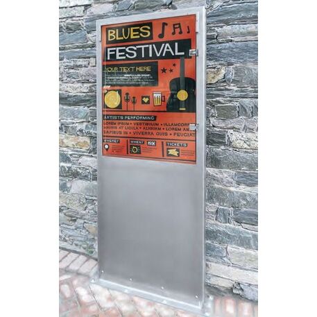 Informacinis / Reklaminis stendas, stovas vienpusis arba dvipusis 'Rio'