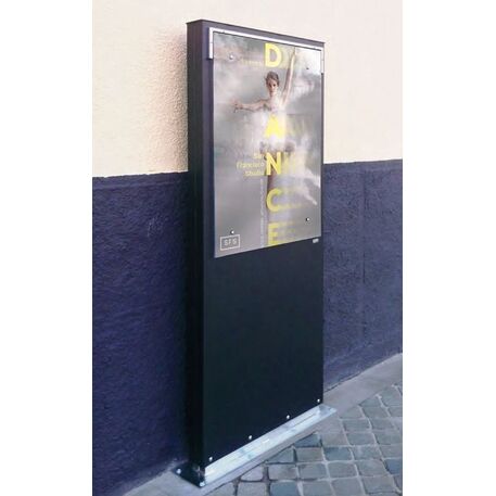 Informacinis / Reklaminis stendas, stovas vienpusis arba dvipusis 'Rio Simple'