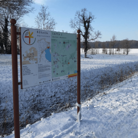 Informacinis / Reklaminis stendas, stovas vienpusis 'Stendarto 200x100cm'