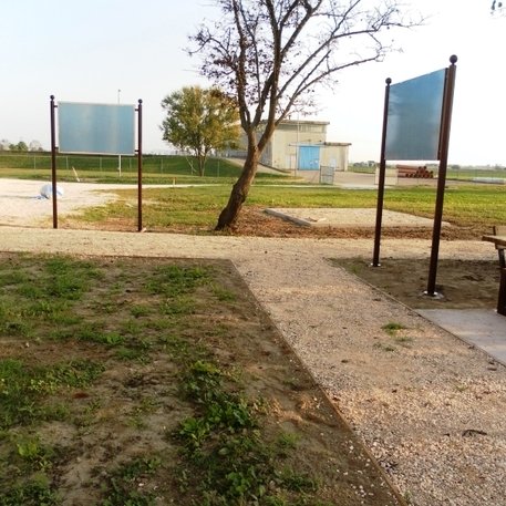 Informacinis / Reklaminis stendas, stovas vienpusis 'Stendarto 200x100cm'